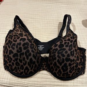 Victoria’s Secret Curvy Couture Leopard Print Underwire Bra